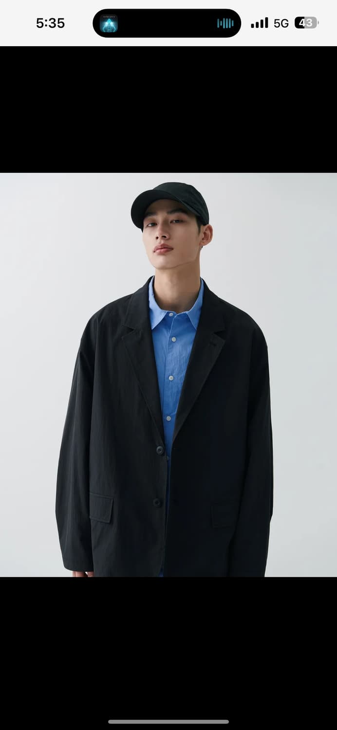 무신사 시티레저 cn 루즈핏 블레이저 상품이미지1