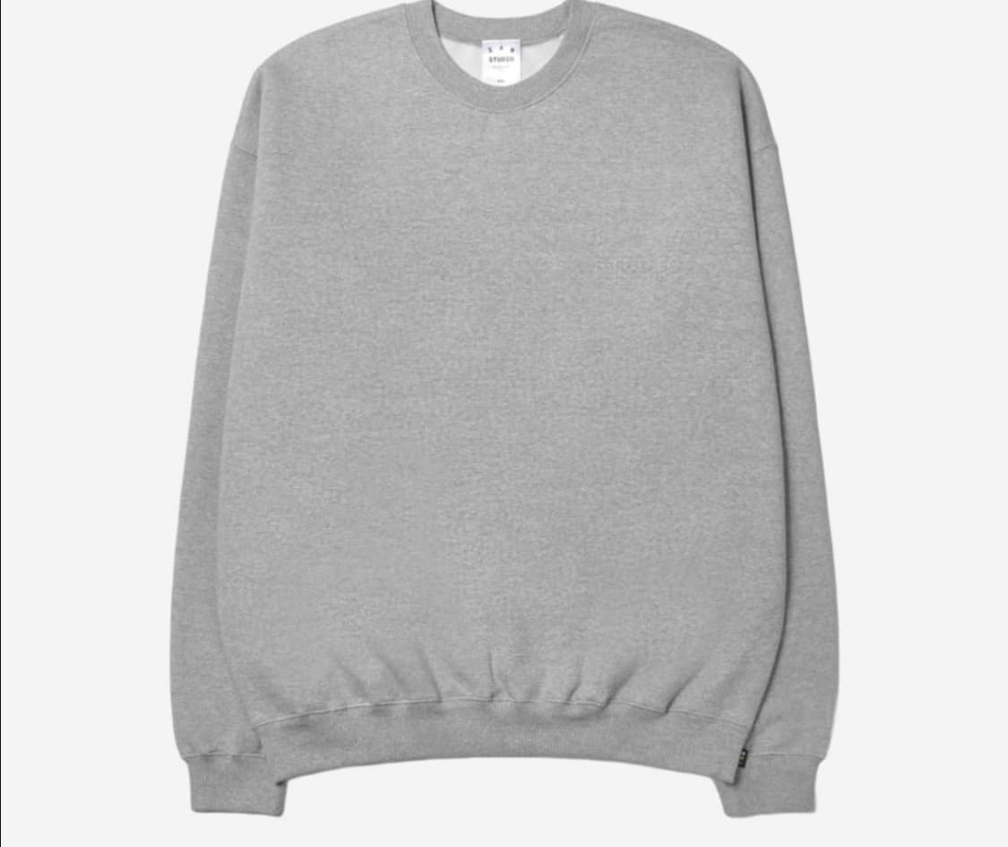 IAB STUDIO 엠보스드 스웨트셔츠 그레이 상품이미지2