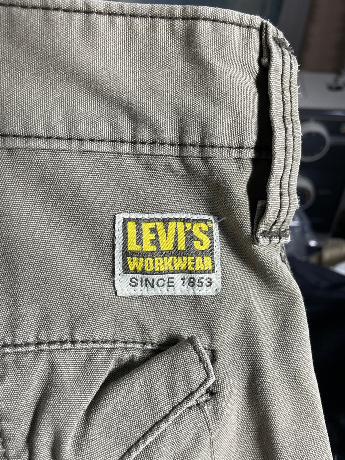 리바이스 워크웨어 카고 반바지 상품이미지3