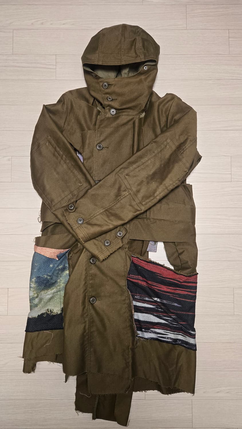 MIHARA YASUHIRO 패치워크 야상 L (교신O) 상품이미지3