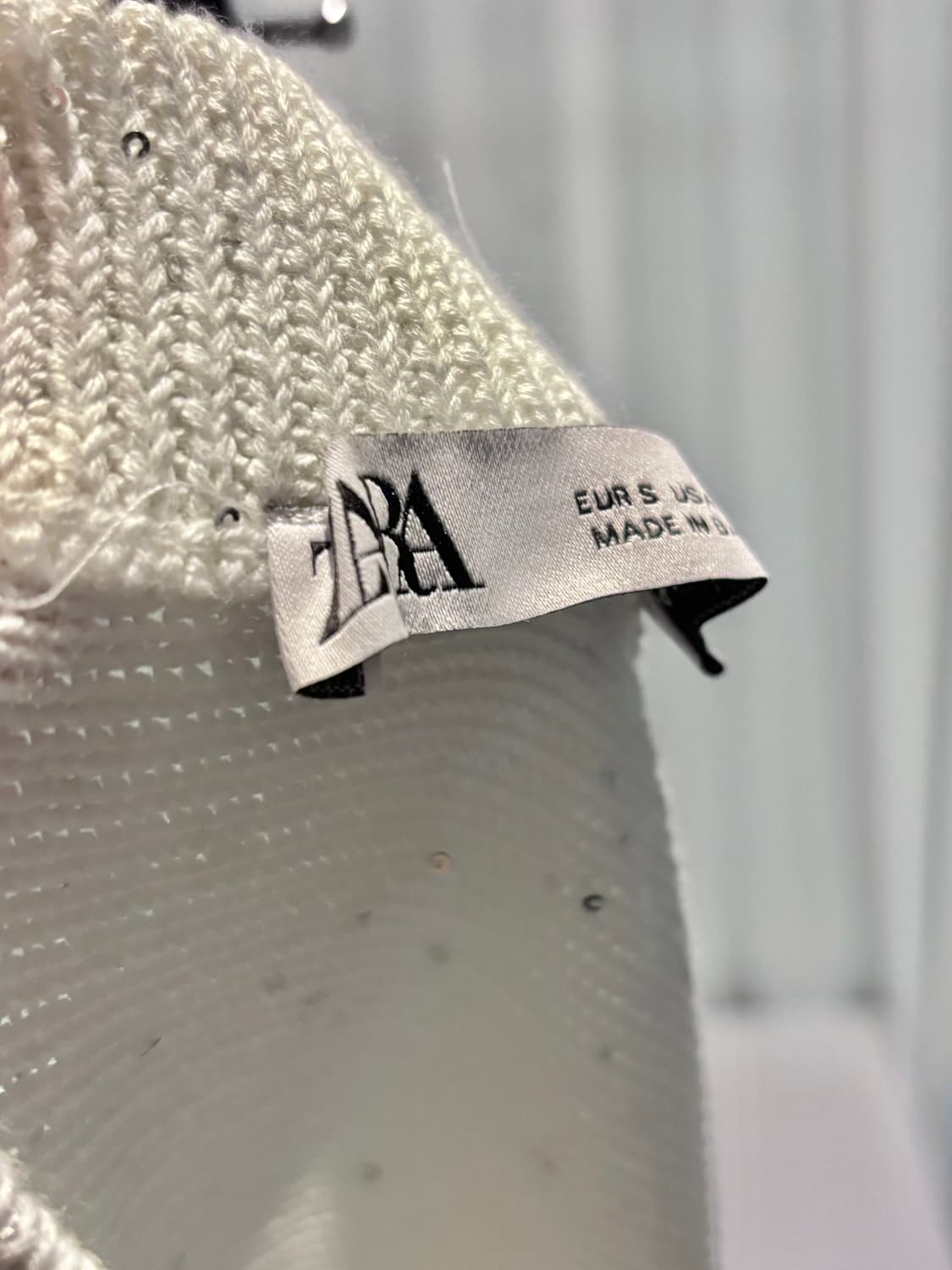 ZARA 자라 반짝이 롱스커트 상품이미지4
