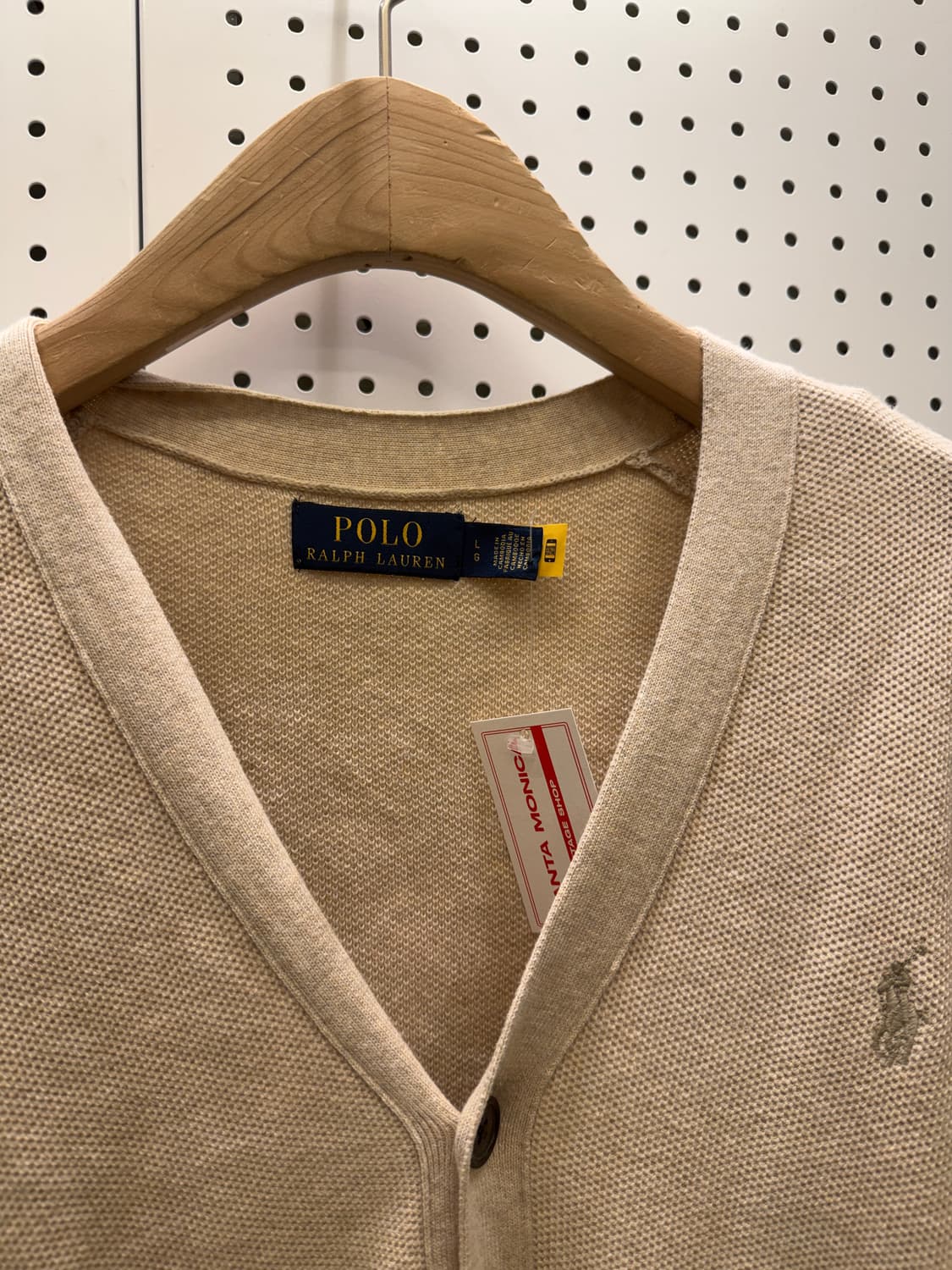 폴로 랄프로렌 포니 자수 코튼 니트 가디건 U482 상품이미지4