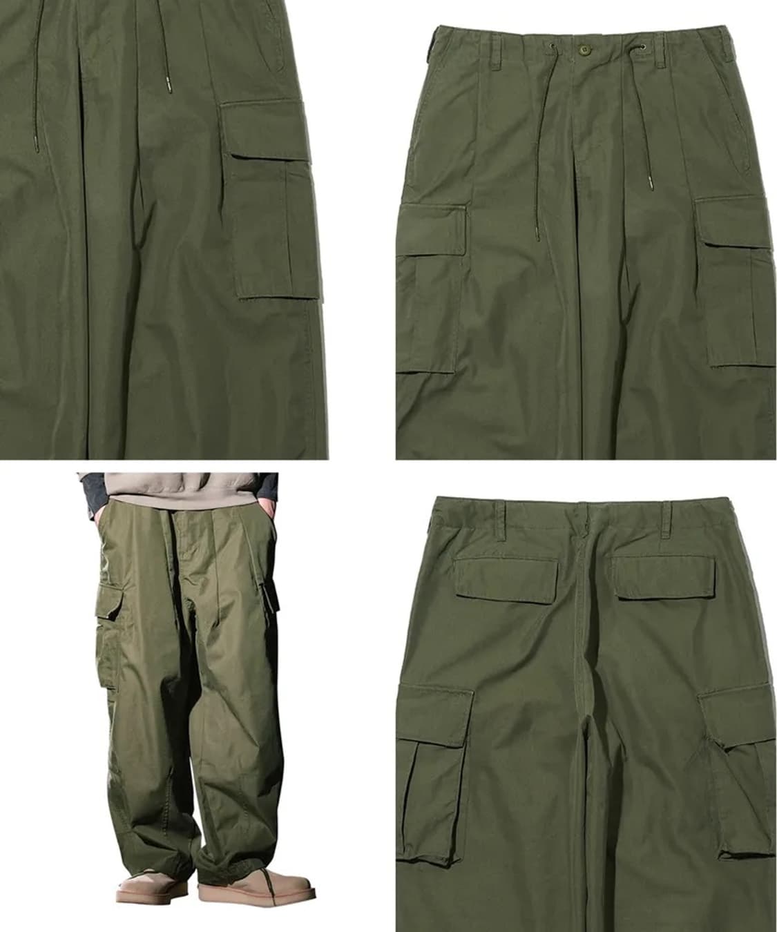 빅유니온 헤리티지 정글 팬츠 카키 L HERITAGE JUNGLE PAN 상품이미지6