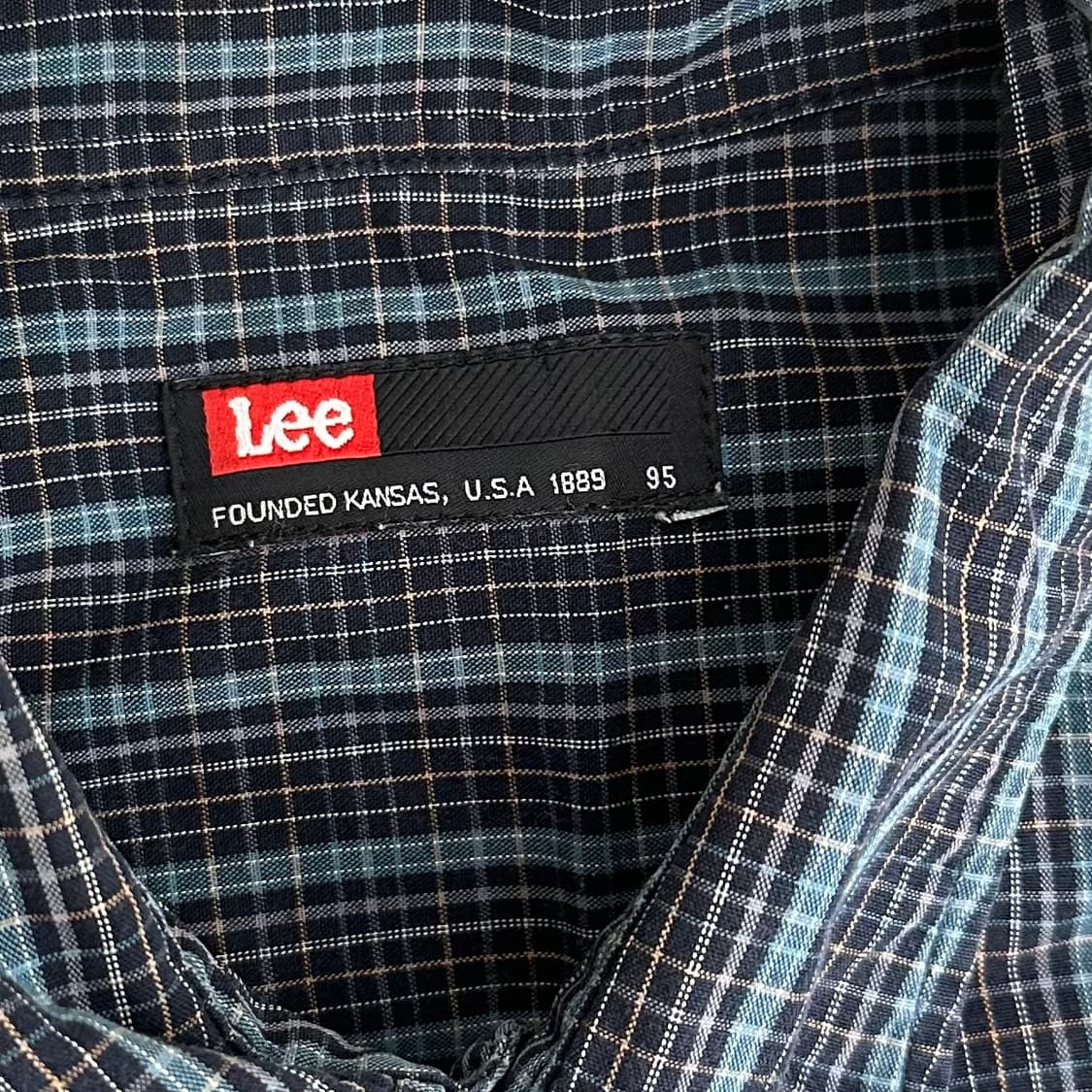 00’s LEE 패턴 셔츠 상품이미지3