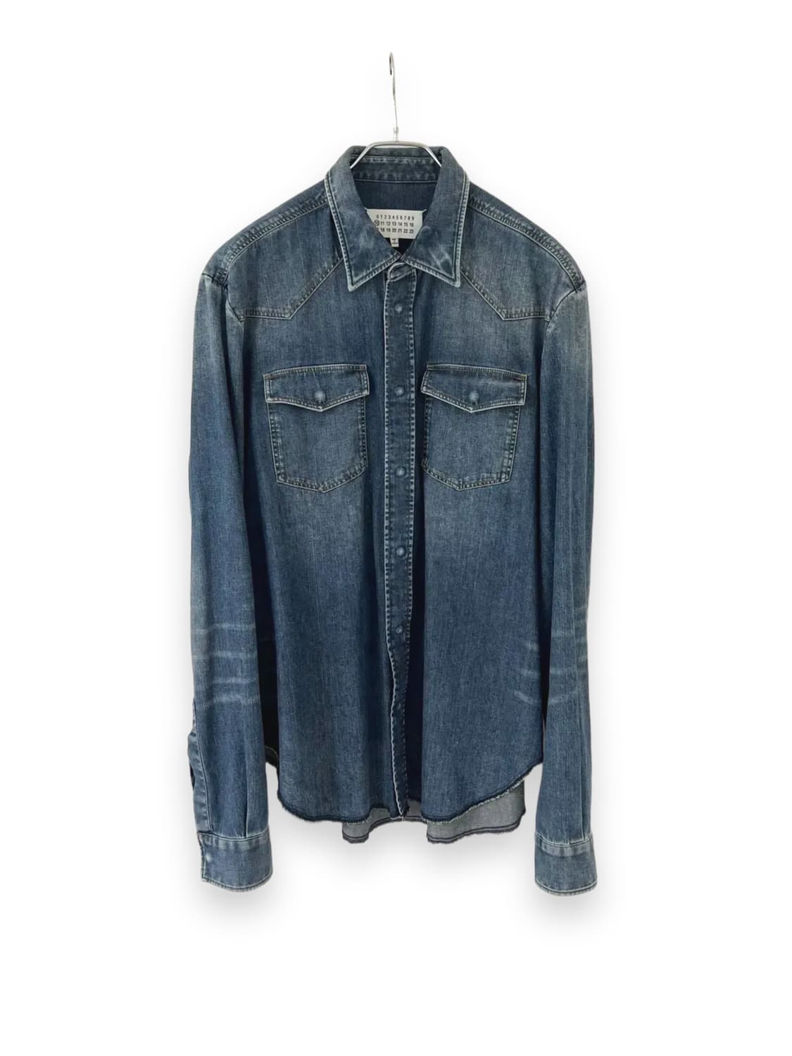 마르지엘라 웨스턴 데님 셔츠 상품이미지1