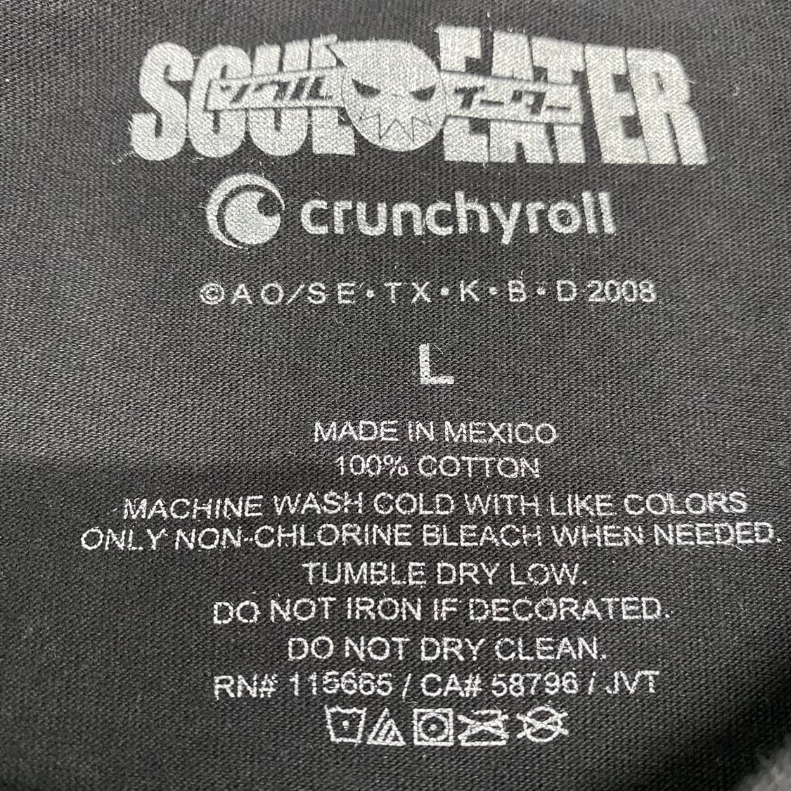 소울이터 오피셜 애니메이션 티셔츠 상품이미지3