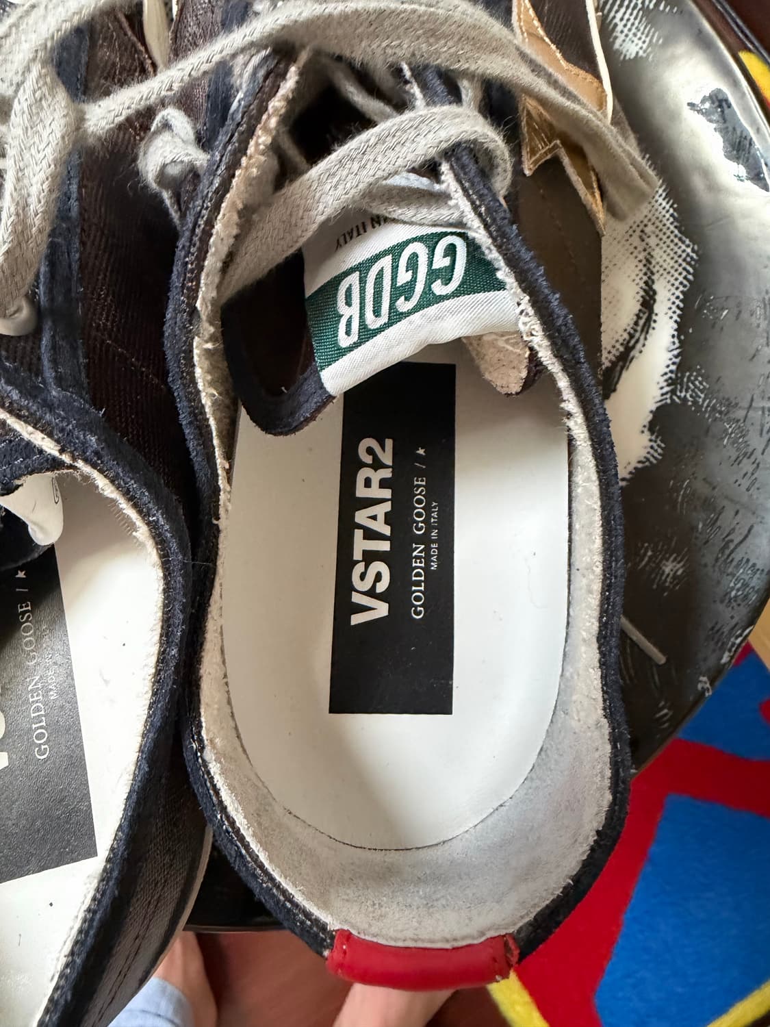 골든구스 브이스타 2 팝니다 (280) 한번 착용 상품이미지7