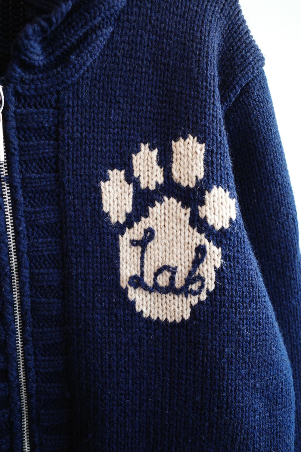 Labrador Retriever 핸드메이드 집업 니트  상품이미지4