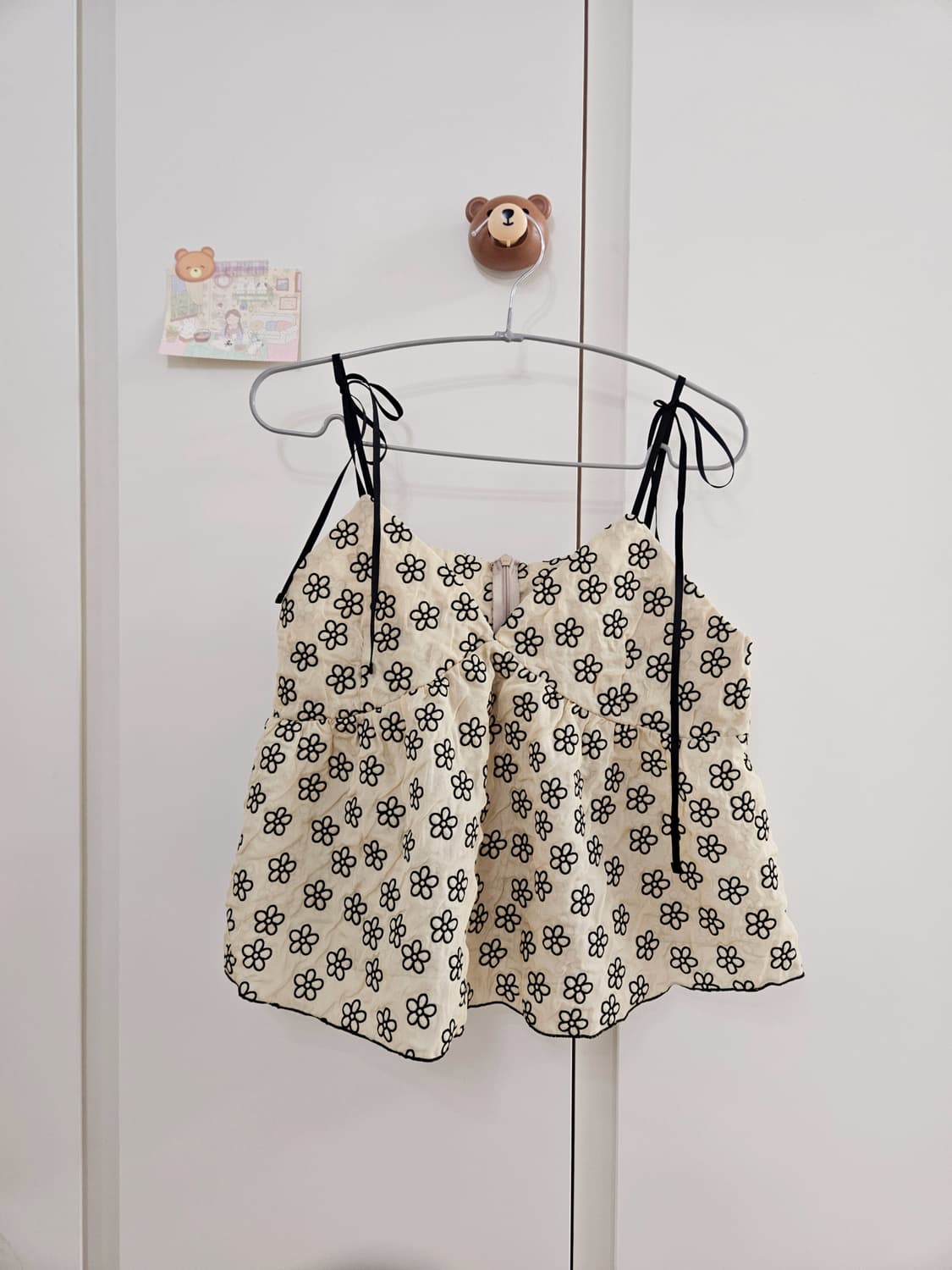 [새상품] 언더비 플라워 뷔스티에 나시 연말룩 (옷장정리) 상품이미지9