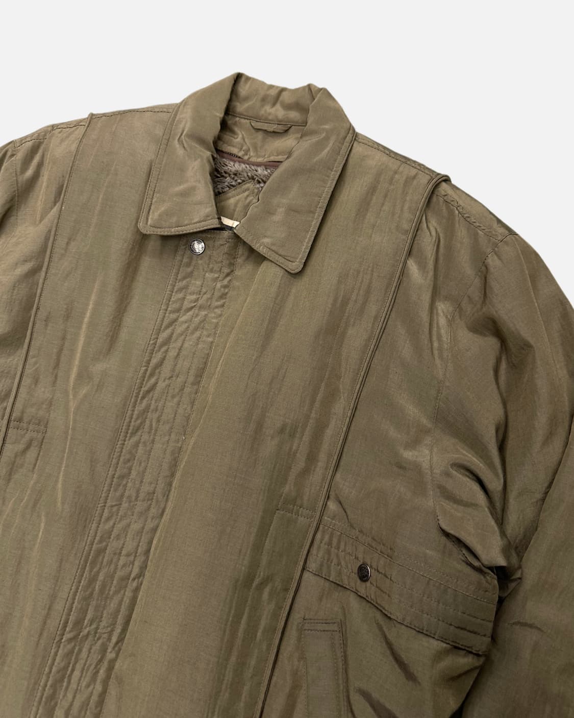 khaki lining vintage blouson jacket 상품이미지2