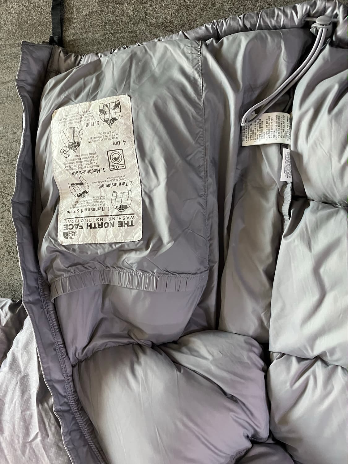 노스페이스 눕시 화이트라벨 헤더그레이xl 상품이미지6