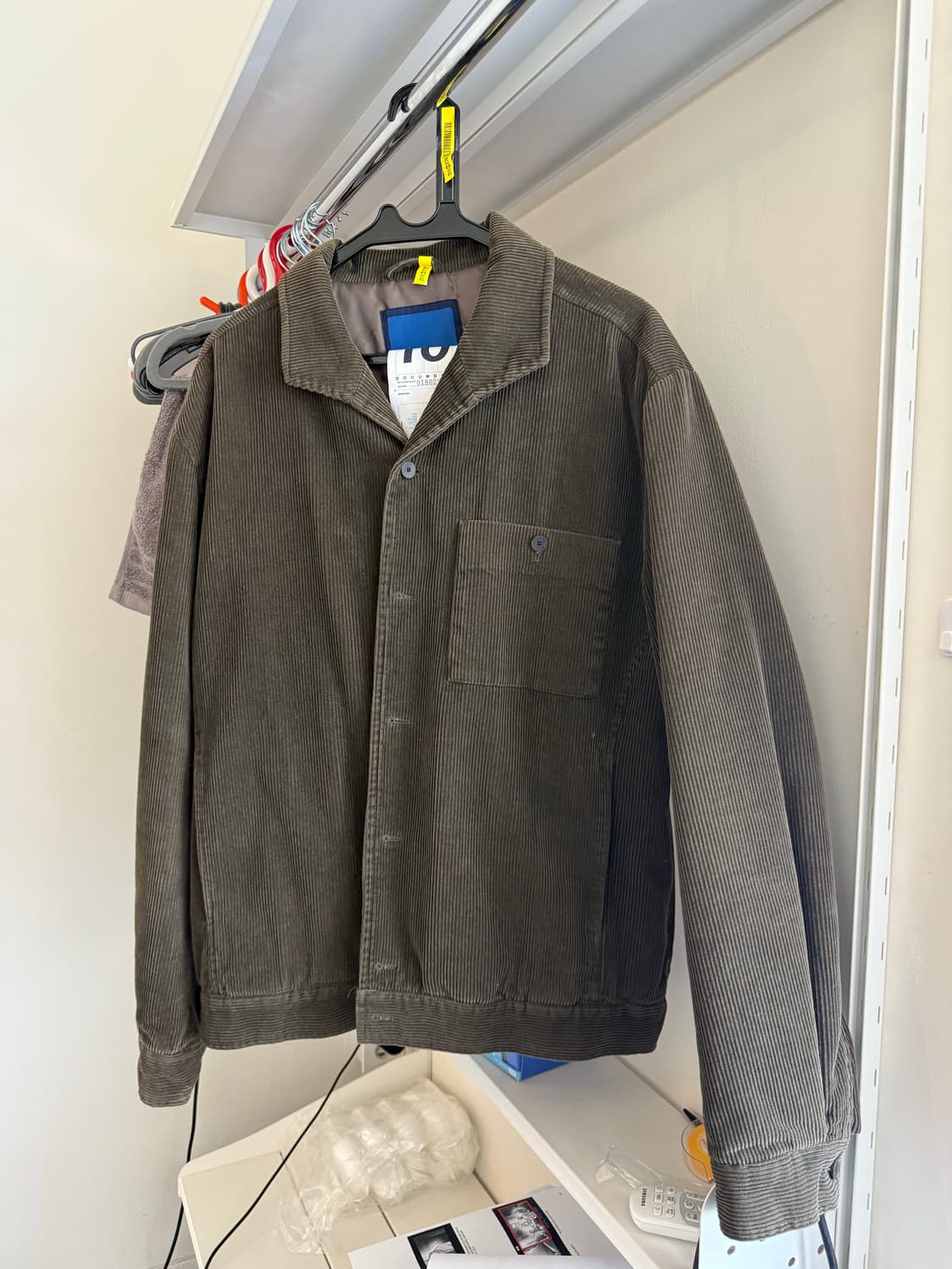 도큐먼트 DOCUMENT 코듀로이 자켓 XL 상품이미지3