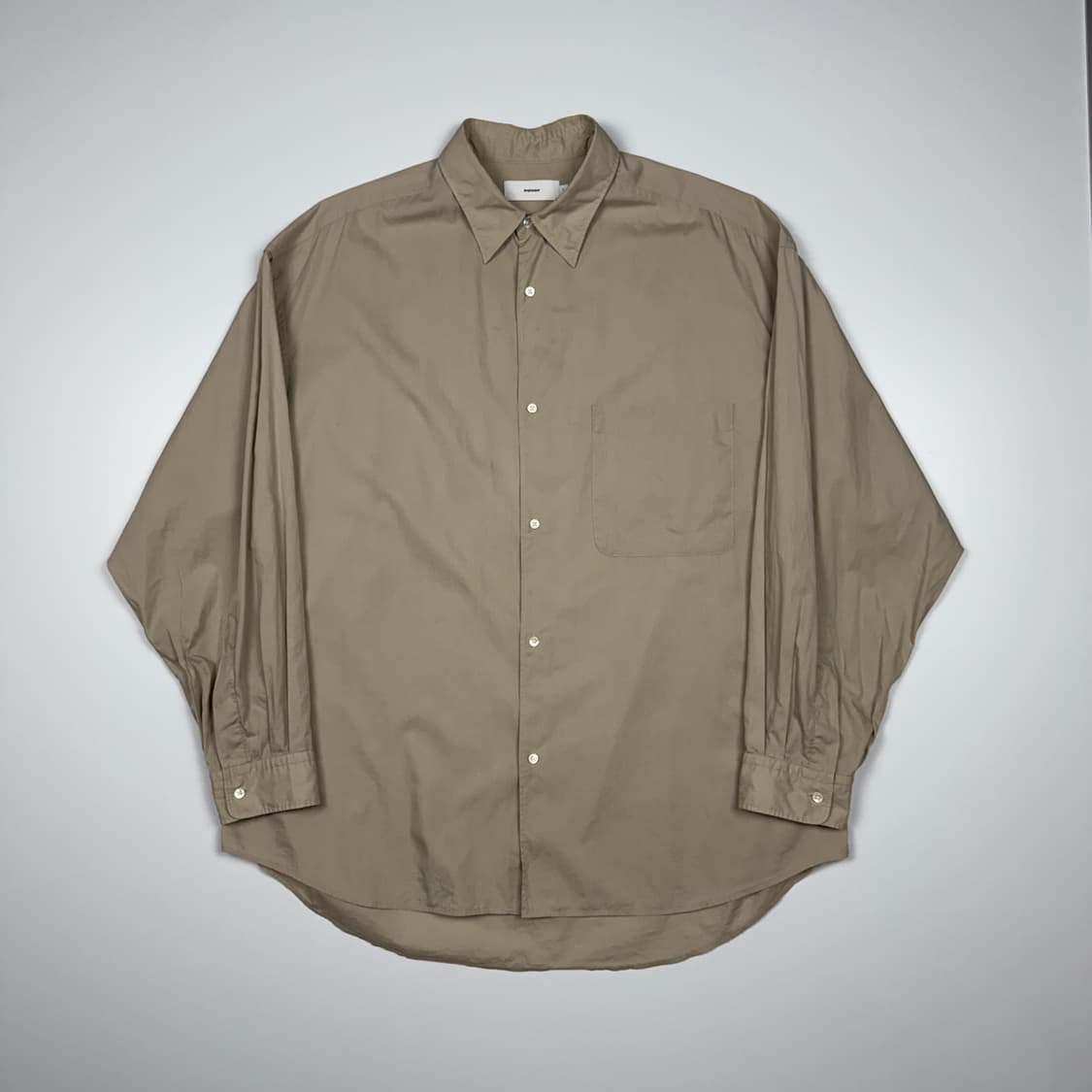 (110) 그라프페이퍼 브로드 오버사이즈 셔츠 상품이미지1
