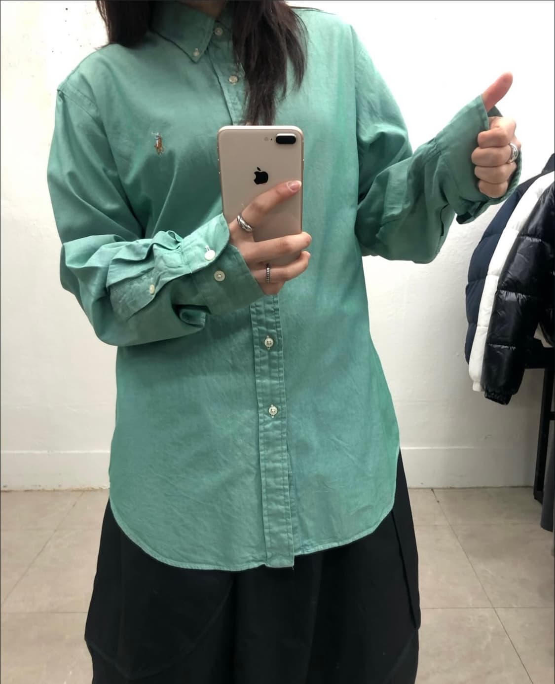 폴로 버튼다운 셔츠 상품이미지1