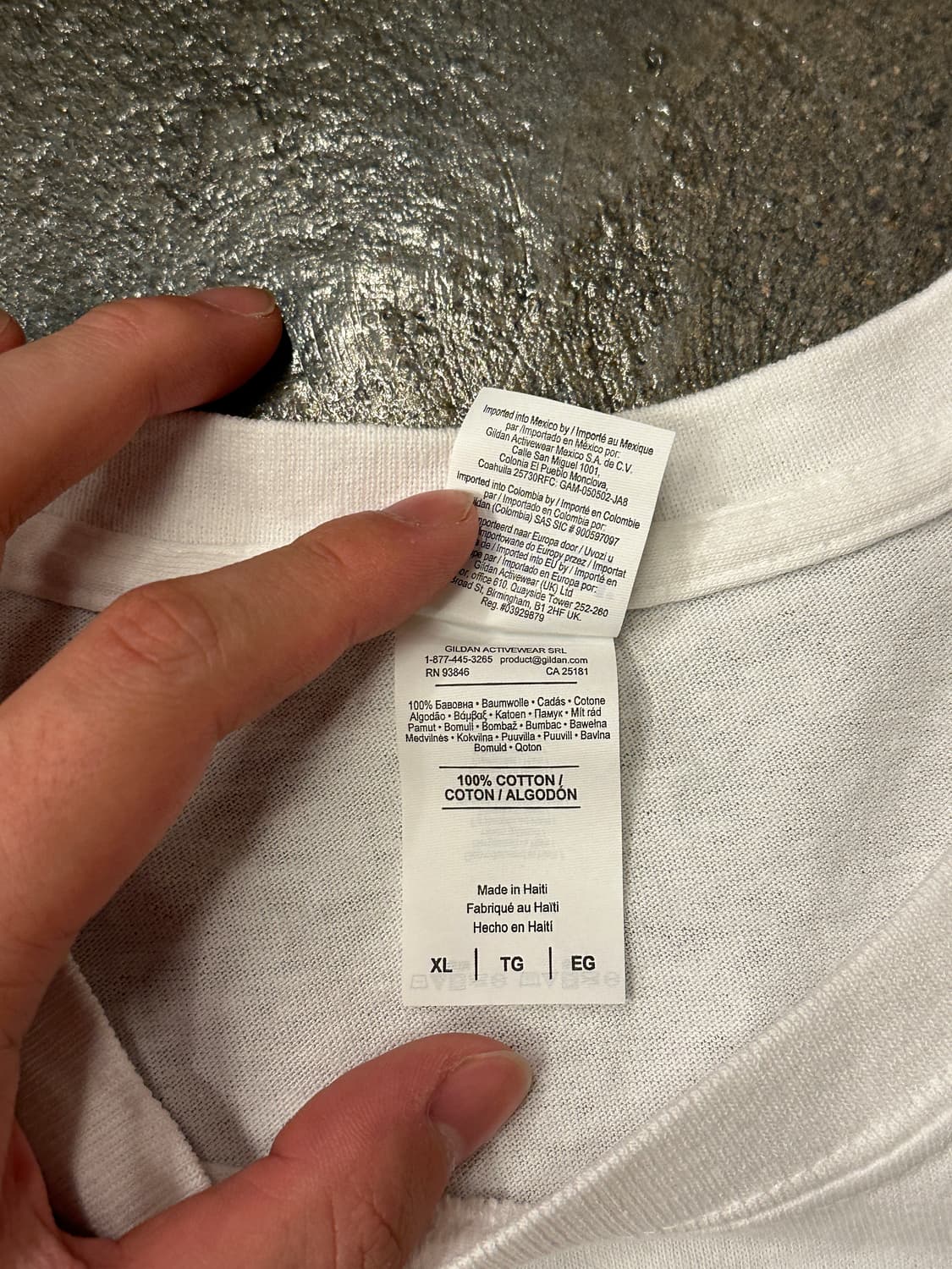 죠스 JAWS 반팔 티셔츠 화이트 XL 상품이미지3