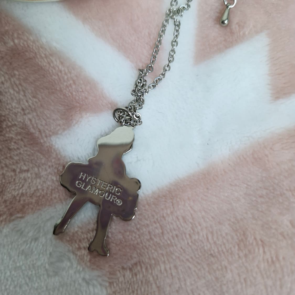 히스테릭 글래머 빅슨 걸 네클리스 실버 목걸이 상품이미지3