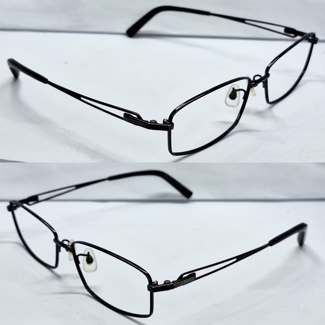 INCLUSE 스퀘어 안경테 미드나잇 블루 빈티지 일본 수입 레트로 상품이미지3