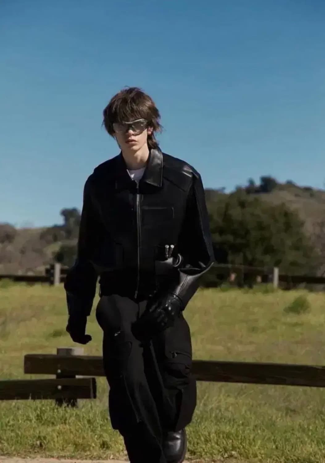 STU 엠보 레더자켓 L 상품이미지2