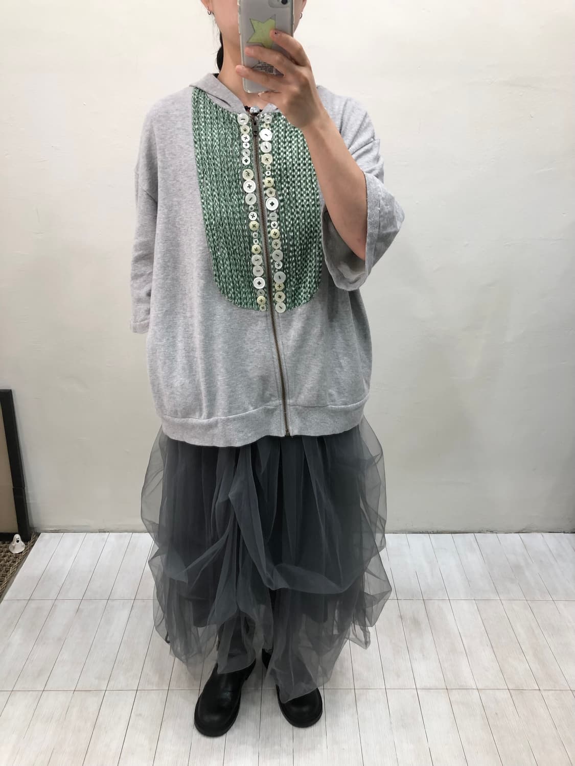 Ne net hood zip-up 상품이미지6