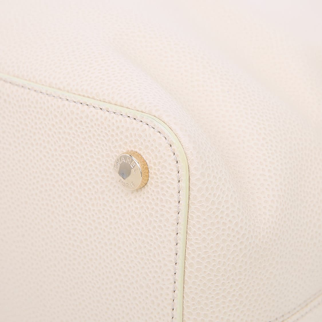 샤넬 서프백 익스클루시브 서프 베이지 CC 턴락 빈티지 토트백 43325 상품이미지8