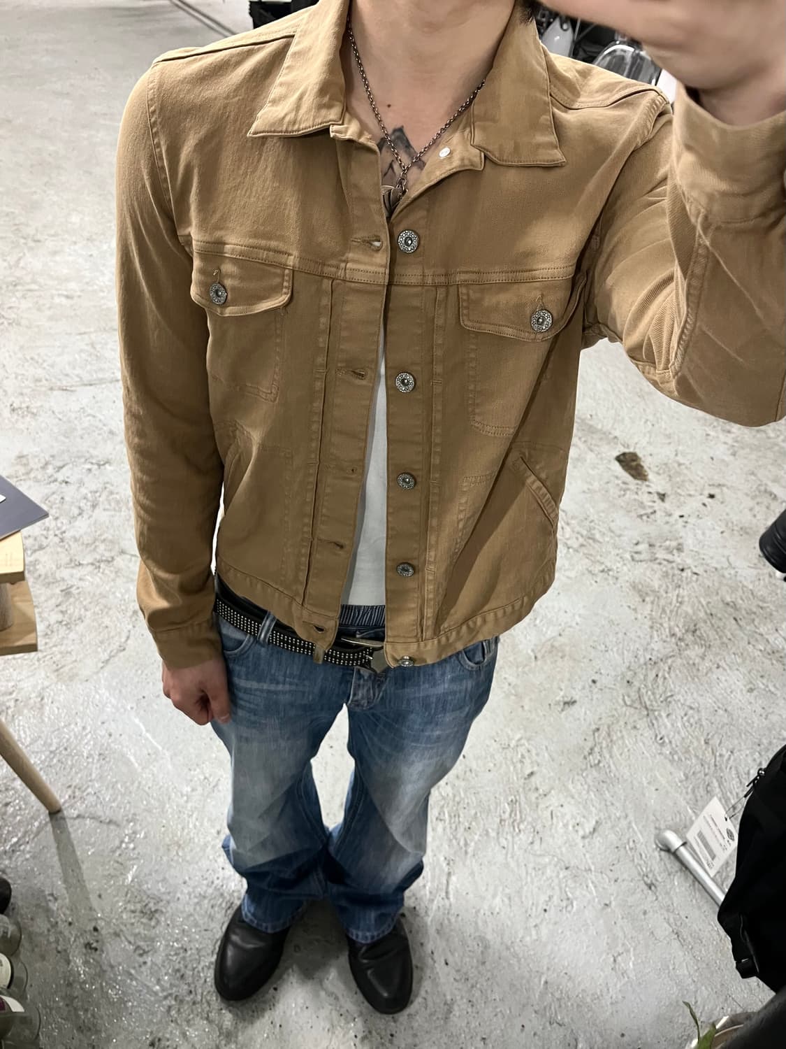 nono universe trucker jacket 상품이미지4