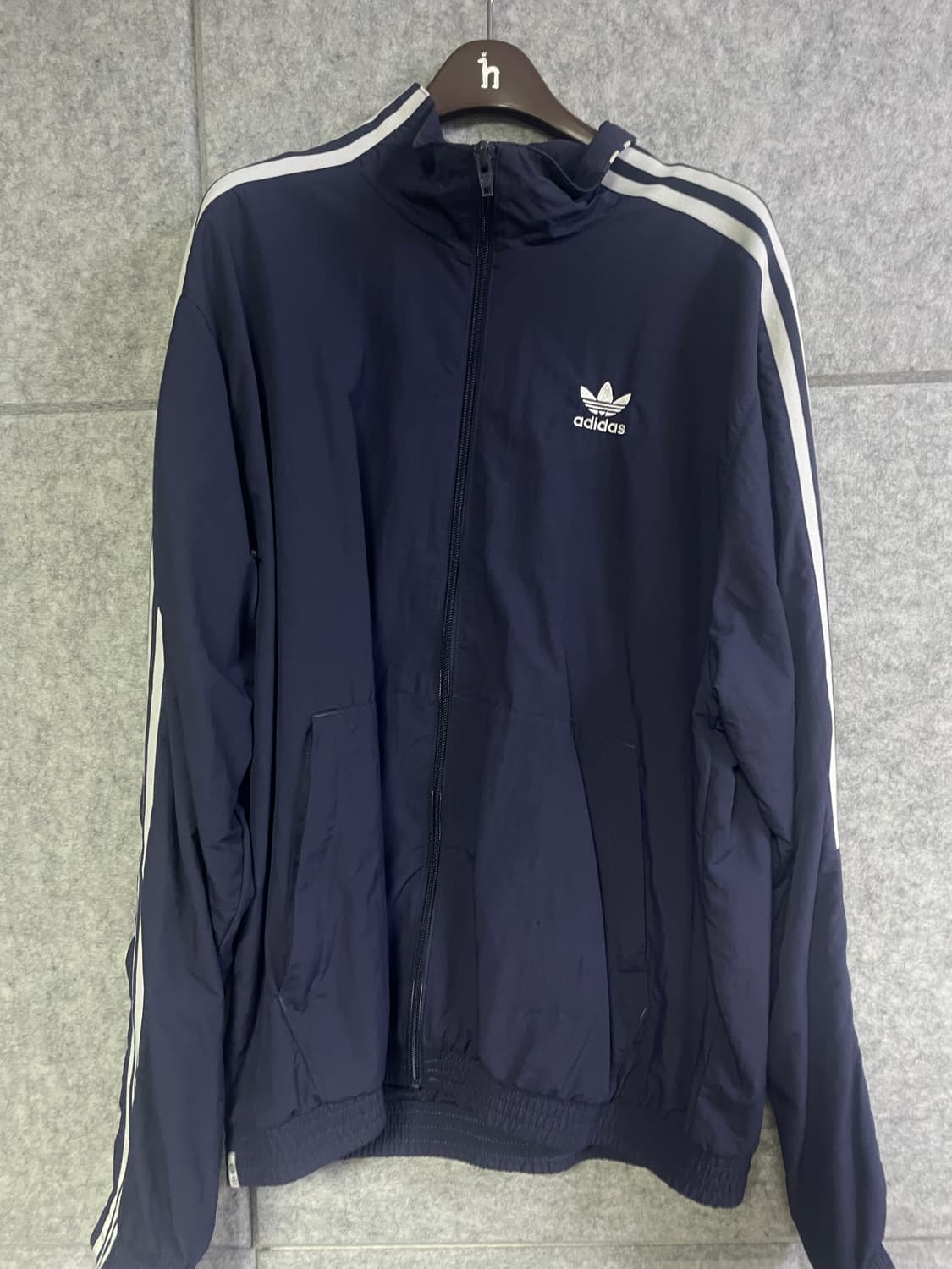아디다스 네이비 삼선 트랙 자켓 상품이미지1