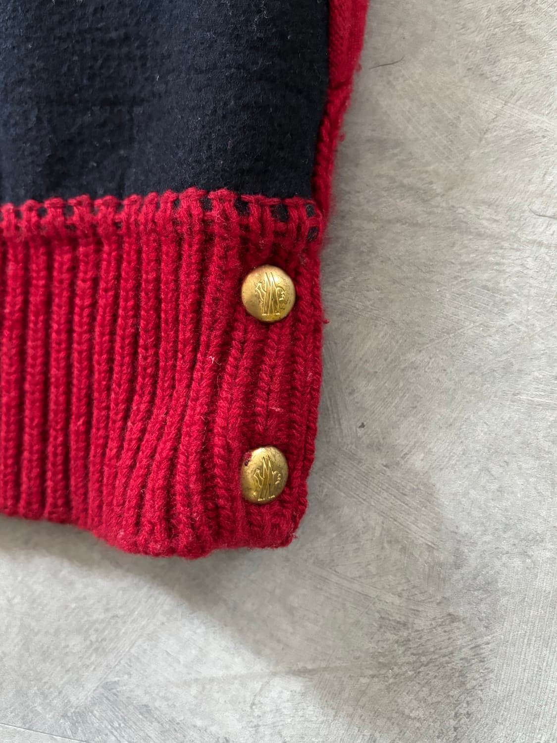 Moncler 몽클레르 감마 레드 니트 집업 상품이미지9