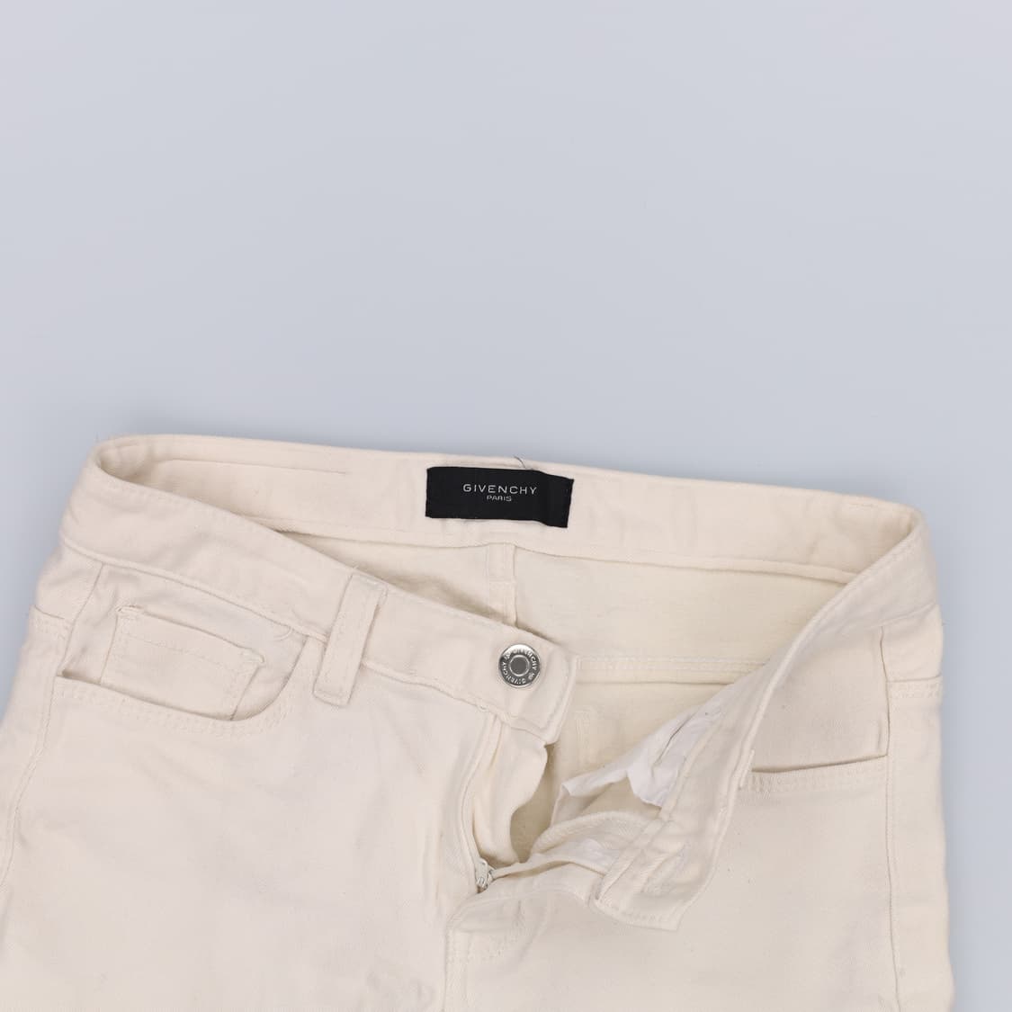 40 지방시 여성 화이트 데님팬츠 0122H2 상품이미지6