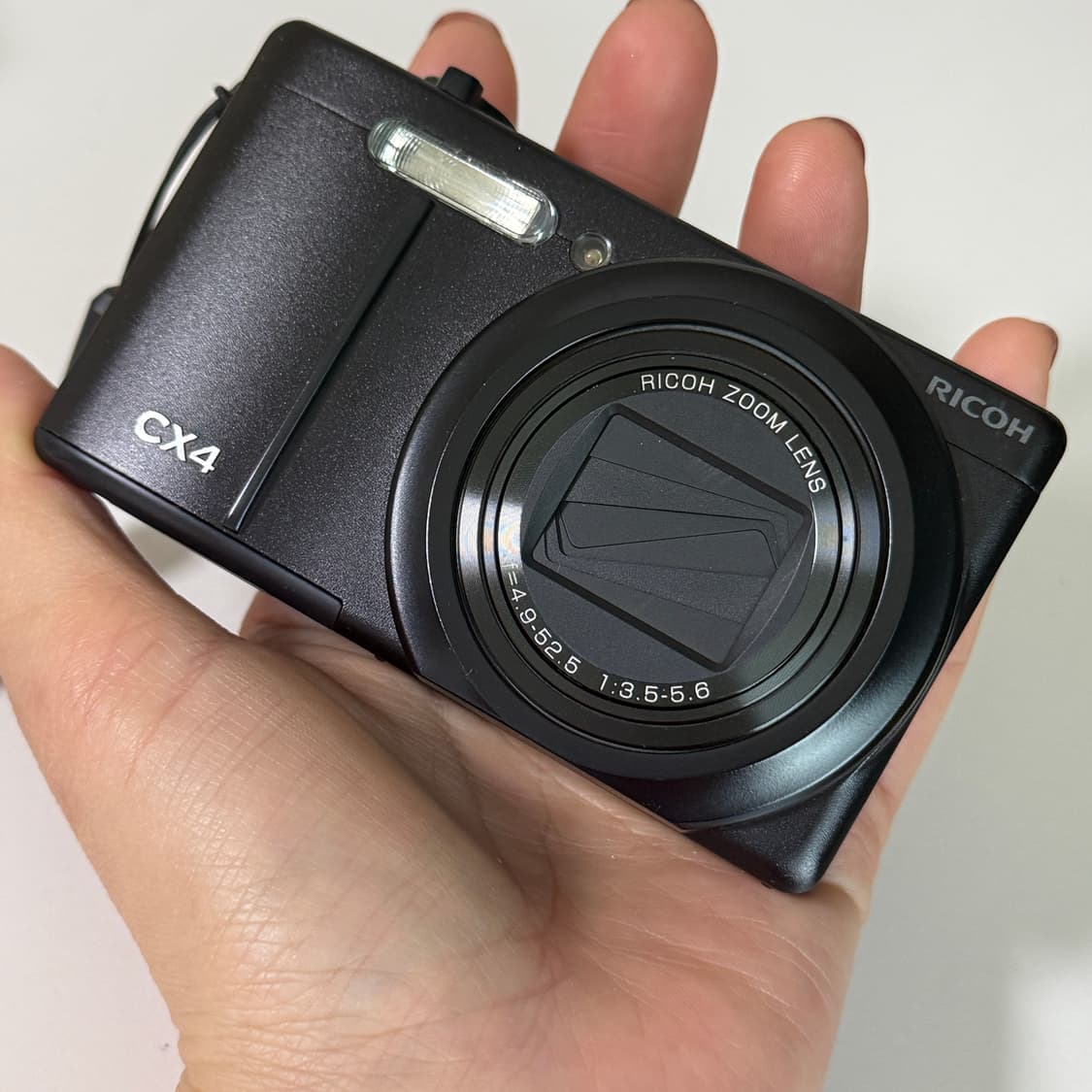 리코 ricoh cx4 빈티지 디카 디지털카메라 블랙 상품이미지2