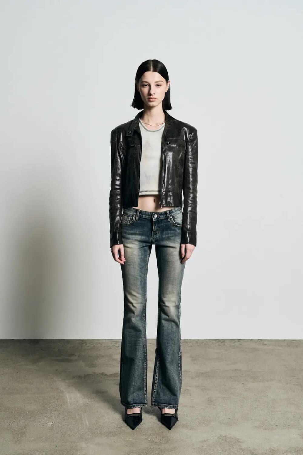 보헤미안서울VINTAGE LEATHER SHORT JACKET 상품이미지3