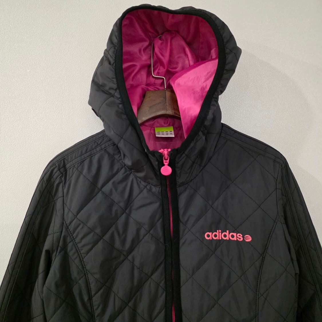 아디다스 네오 퀼팅 후드 자켓 S 상품이미지3