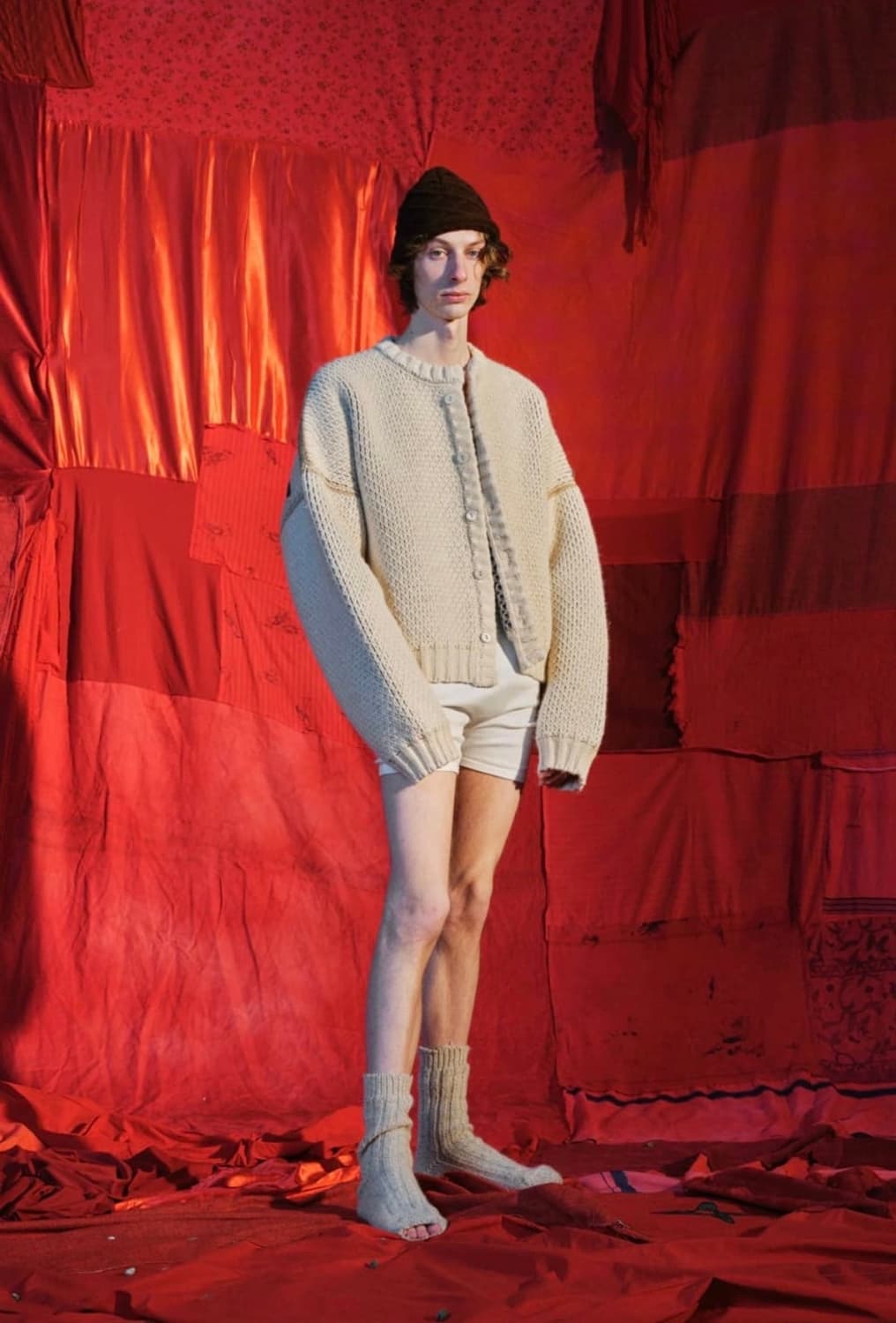 21AW Big Angel Bomber Cardigan (M) 상품이미지4