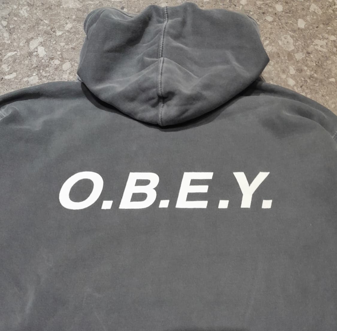 💥오베이 피그먼트다잉 후드 (M)
 상품이미지7