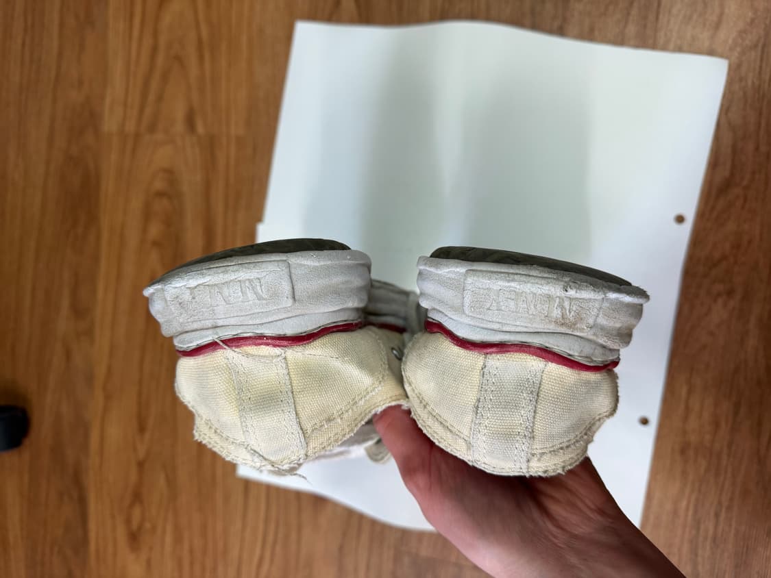 미하라 야스히로 OG 솔 캔버스 스니커즈 43사이즈 상품이미지4