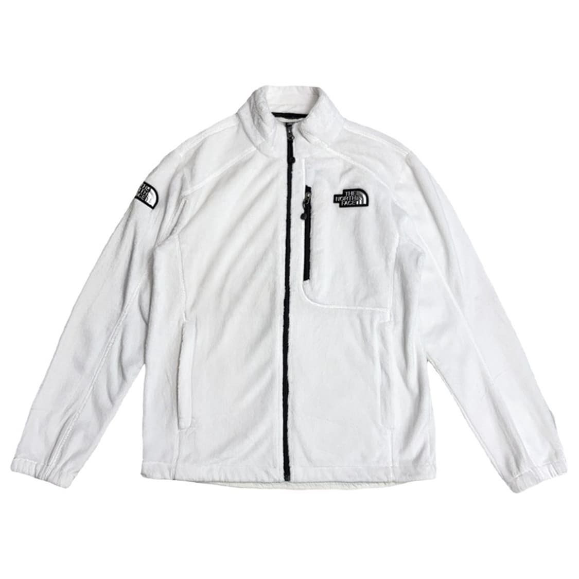 THE NORTH FACE 화이트 스노우데이 플리스 자켓 L 상품이미지1