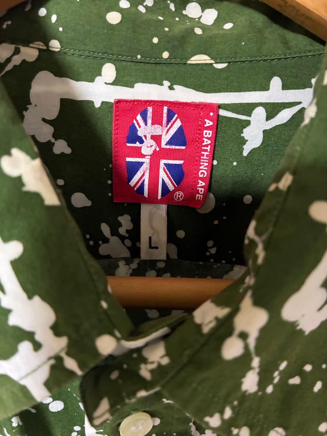 베이프 페인트 셔츠 상품이미지3