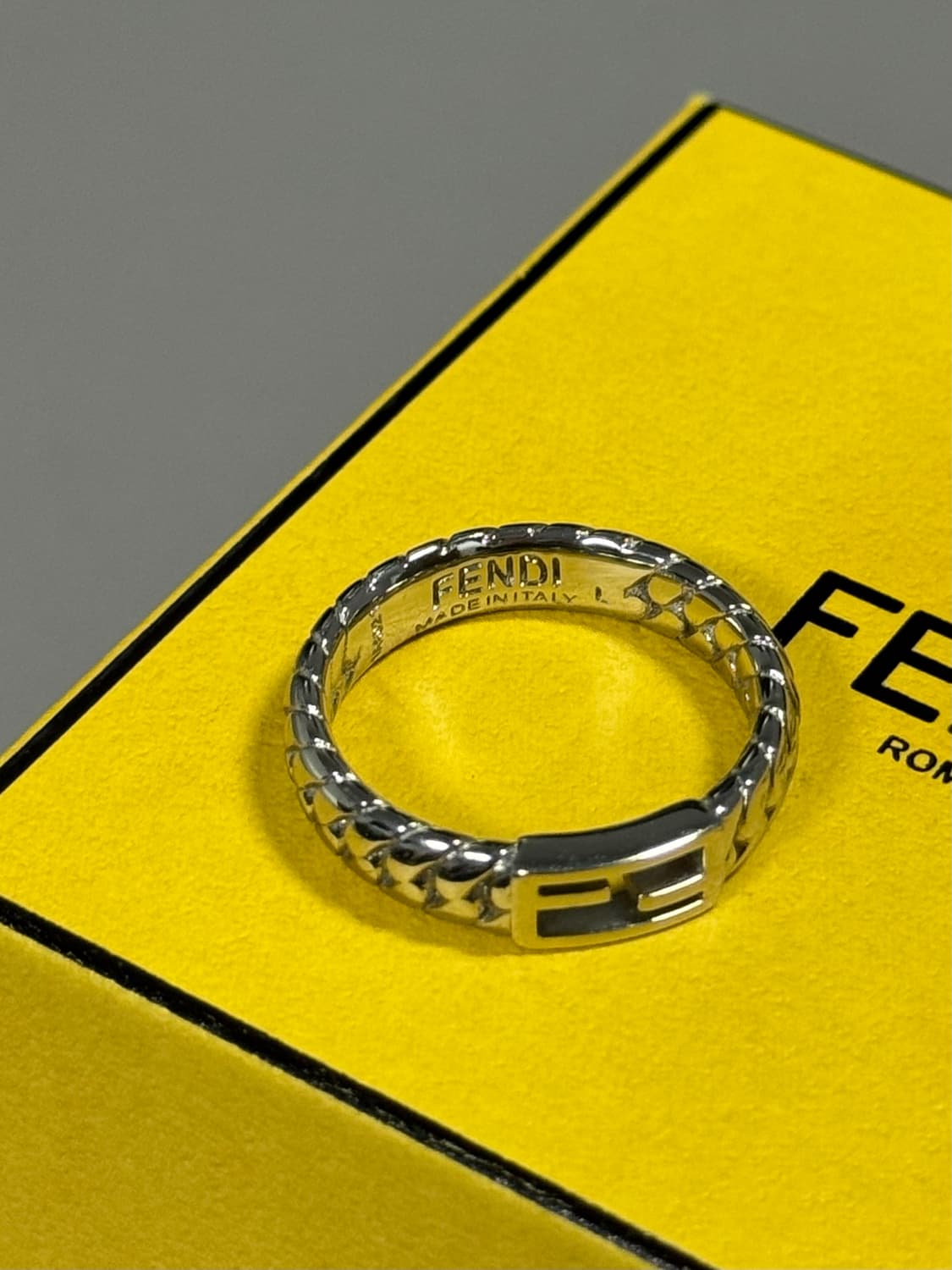 펜디 실버 반지 링 L 크롬하츠 구찌  상품이미지2