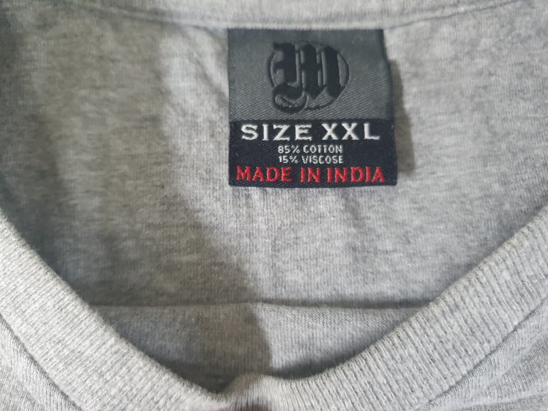 빈티지 Makaveli 90s 투팍 티셔츠 그레이(2XL) 상품이미지3