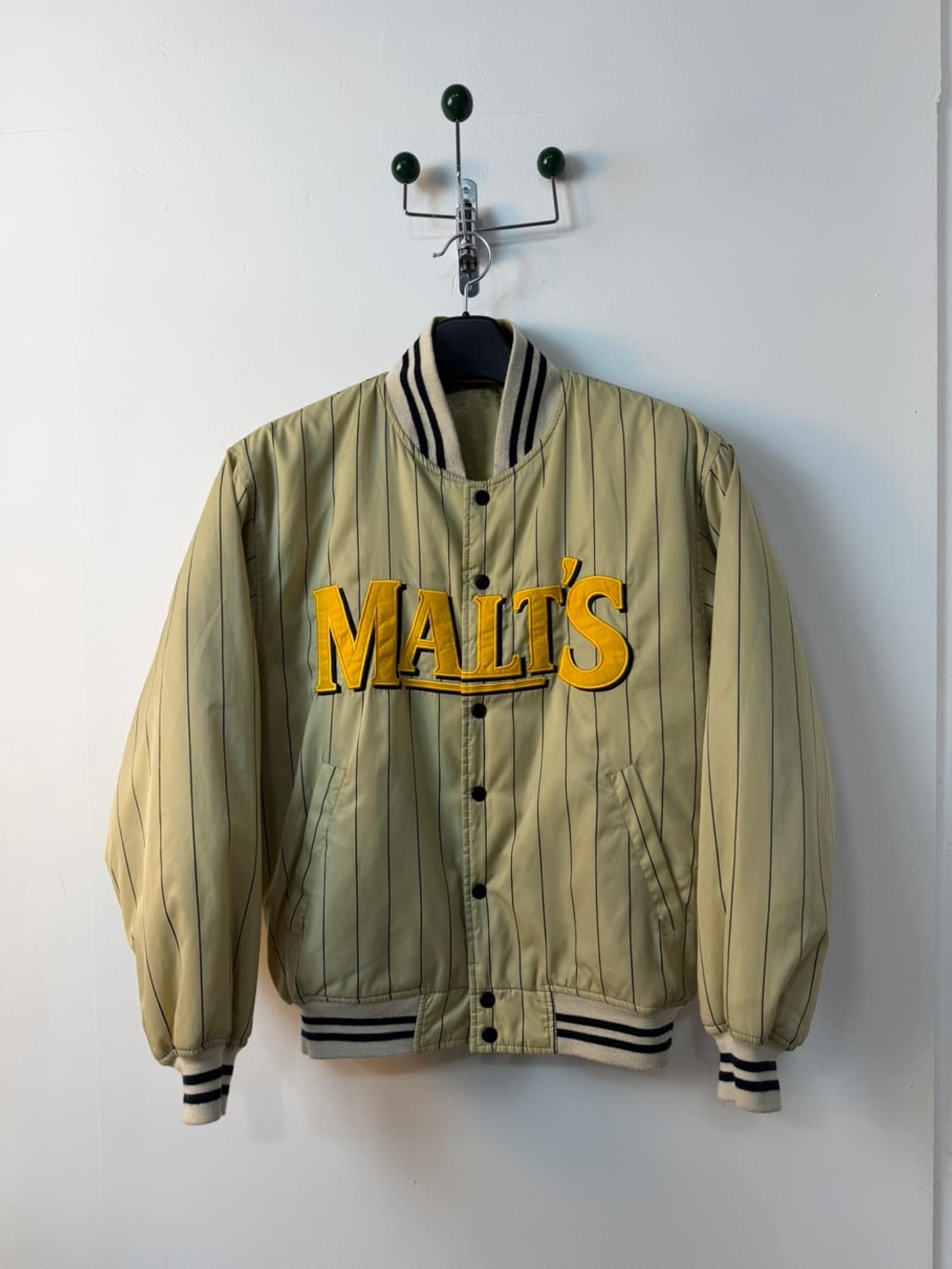 90s 빈티지 몰츠 비어 리버시블 스타디움 자켓  상품이미지1