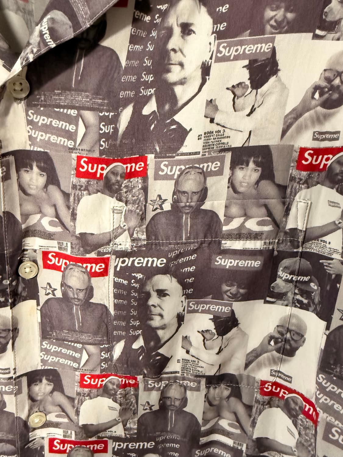 슈프림 메거진 반팔셔츠 XL 상품이미지4