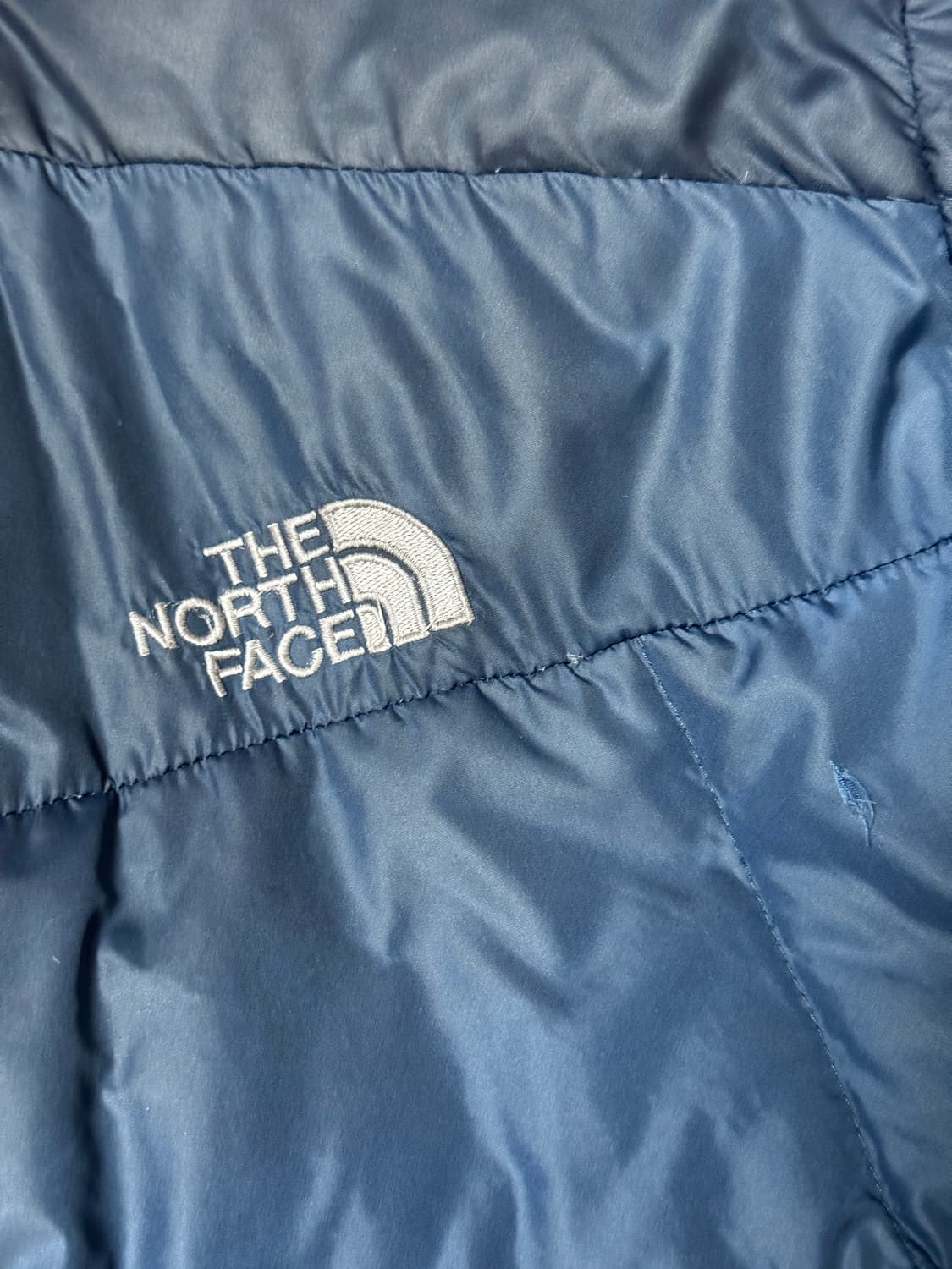노스페이스 700 필파워 패딩 XL 남색 상품이미지9