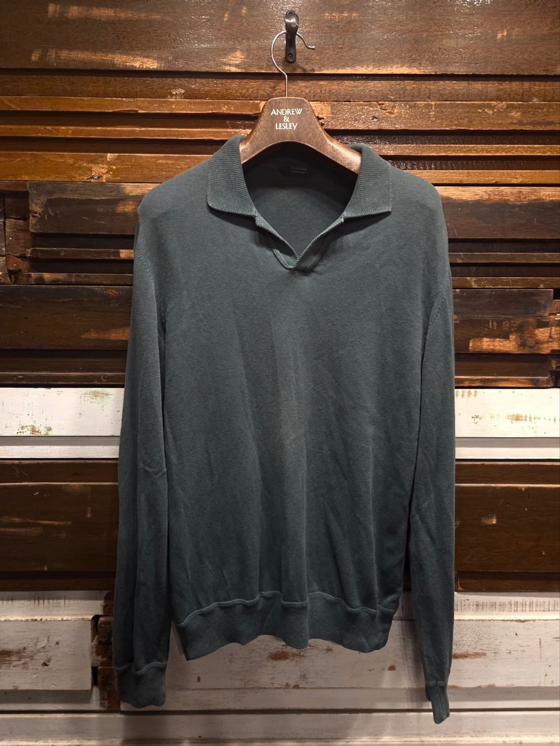 자노네 오픈칼라넥 티셔츠 상품이미지7