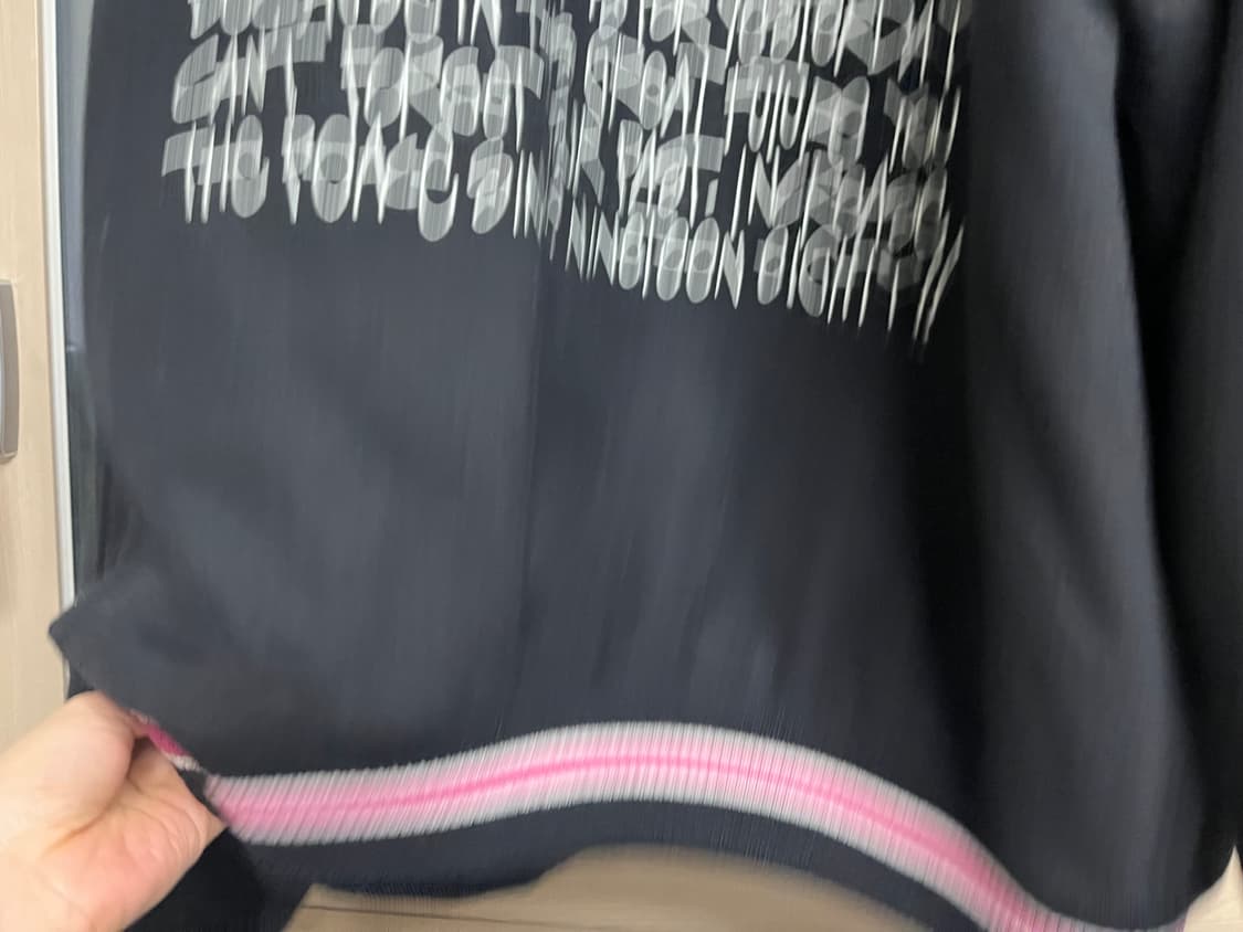 스투시 S 토크 멜튼 바시티 자켓 블랙 xl 상품이미지2