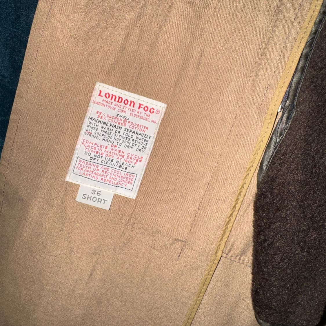 90s 런던포그 메인코트 트렌치코트 (M)  상품이미지7