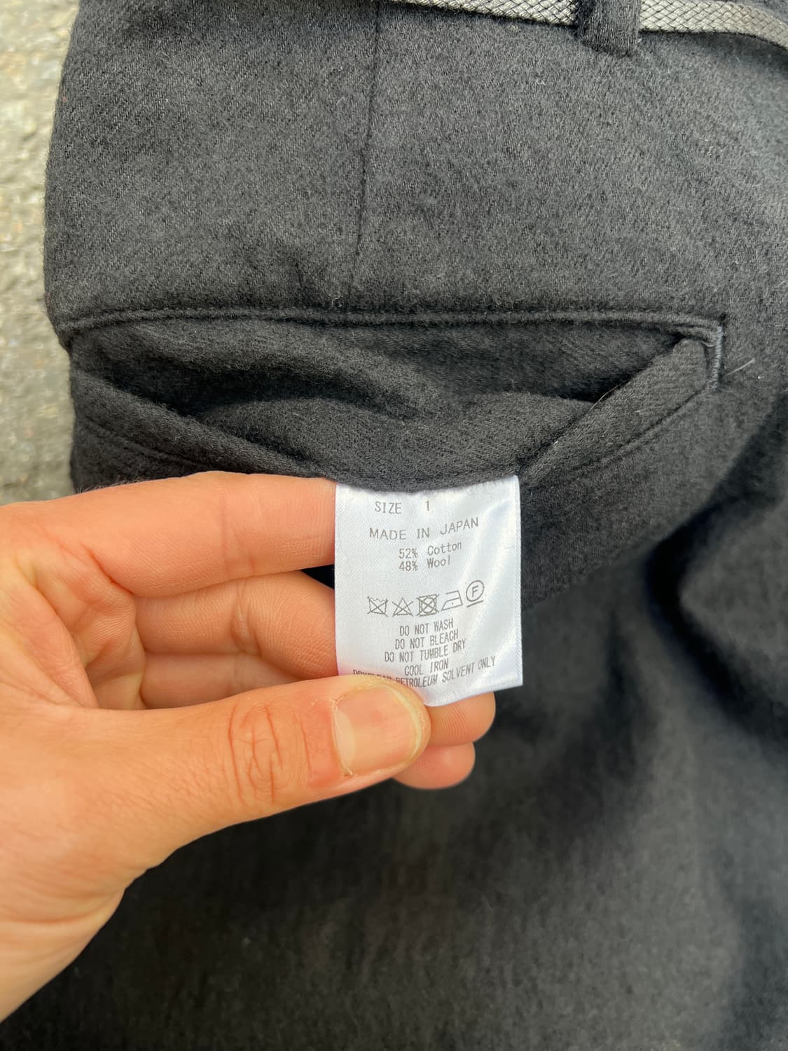 MARKAWARE WIDE WOOL PANTS 마카웨어와이드울팬츠 상품이미지4