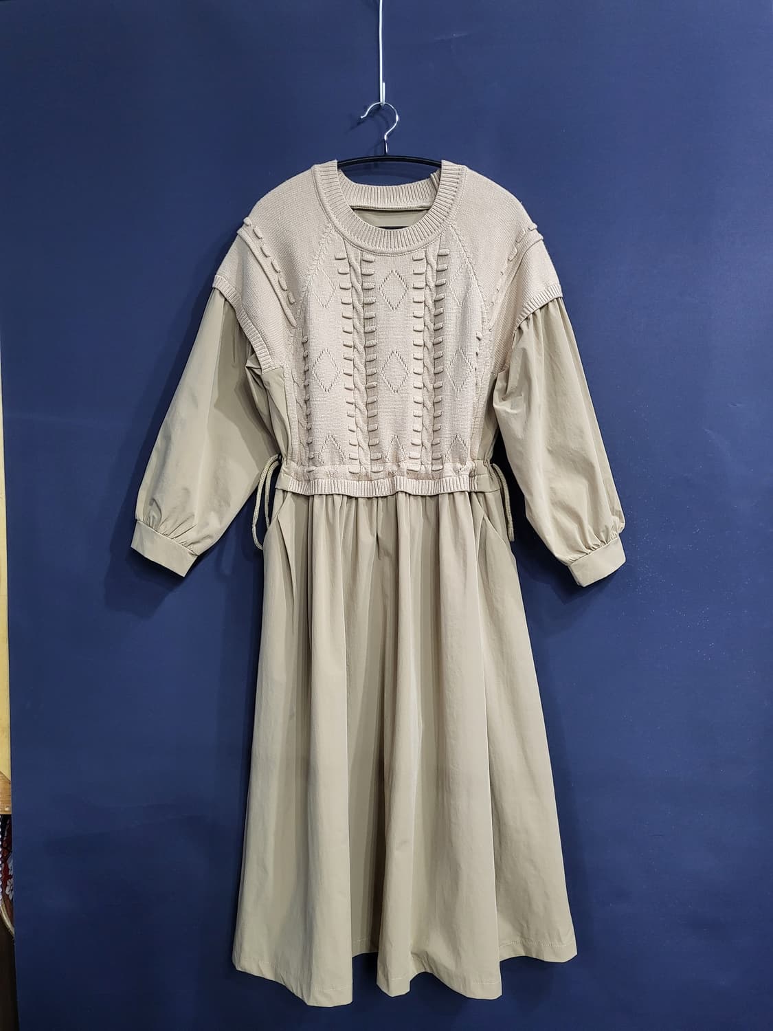 컨슈머 레이어드 니트 롱원피스(새상품) 상품이미지1