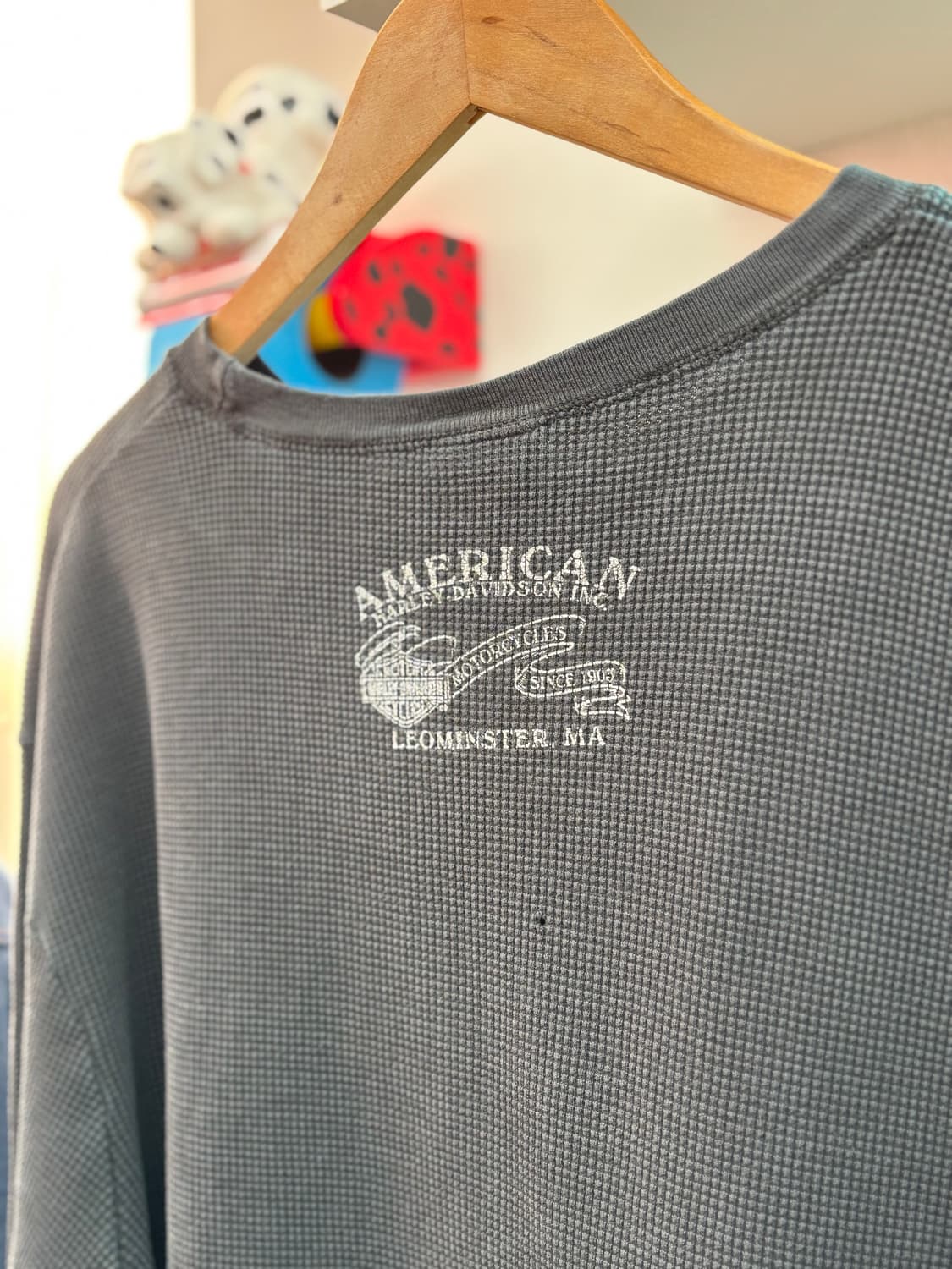 Vintage Harley Davidson Waffle T 상품이미지5