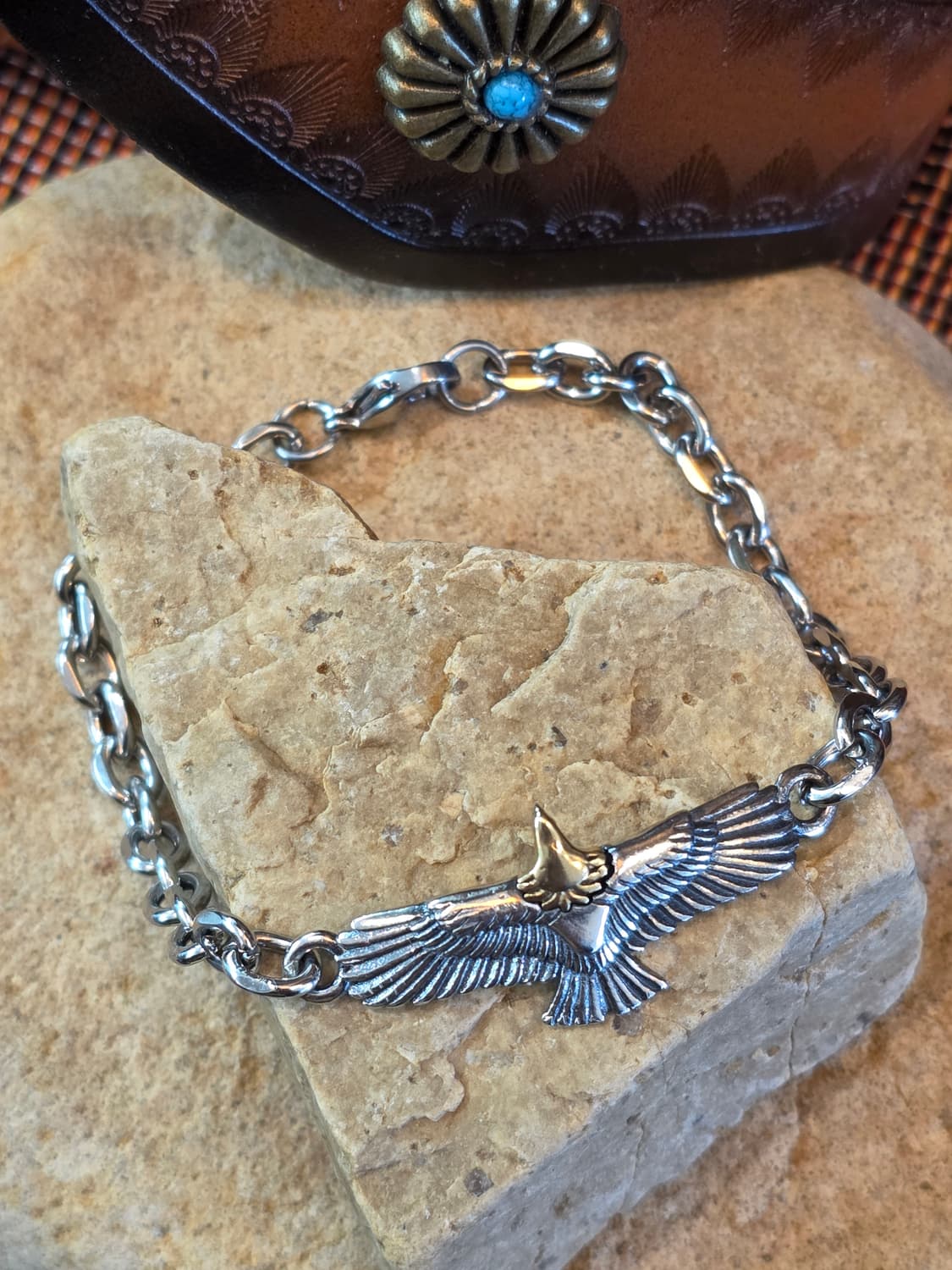 Surgical & silver925 egle bracelet 상품이미지4