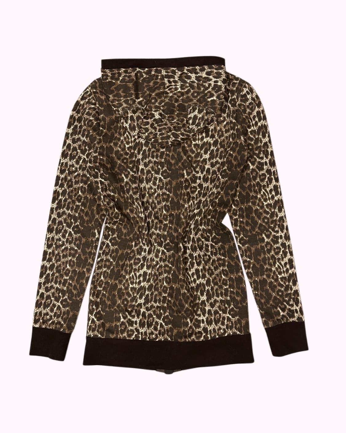 BLUE STRIVE leopard ear hood zip-up 상품이미지4