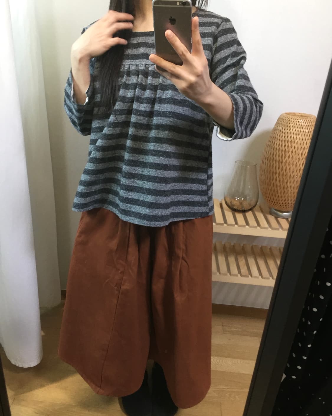niko and ... gray border lovely cardigan 상품이미지4